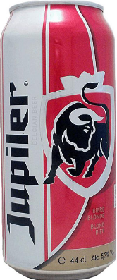 Jupiler blik van 0,44 liter Jupiler blik van 0,44 liter